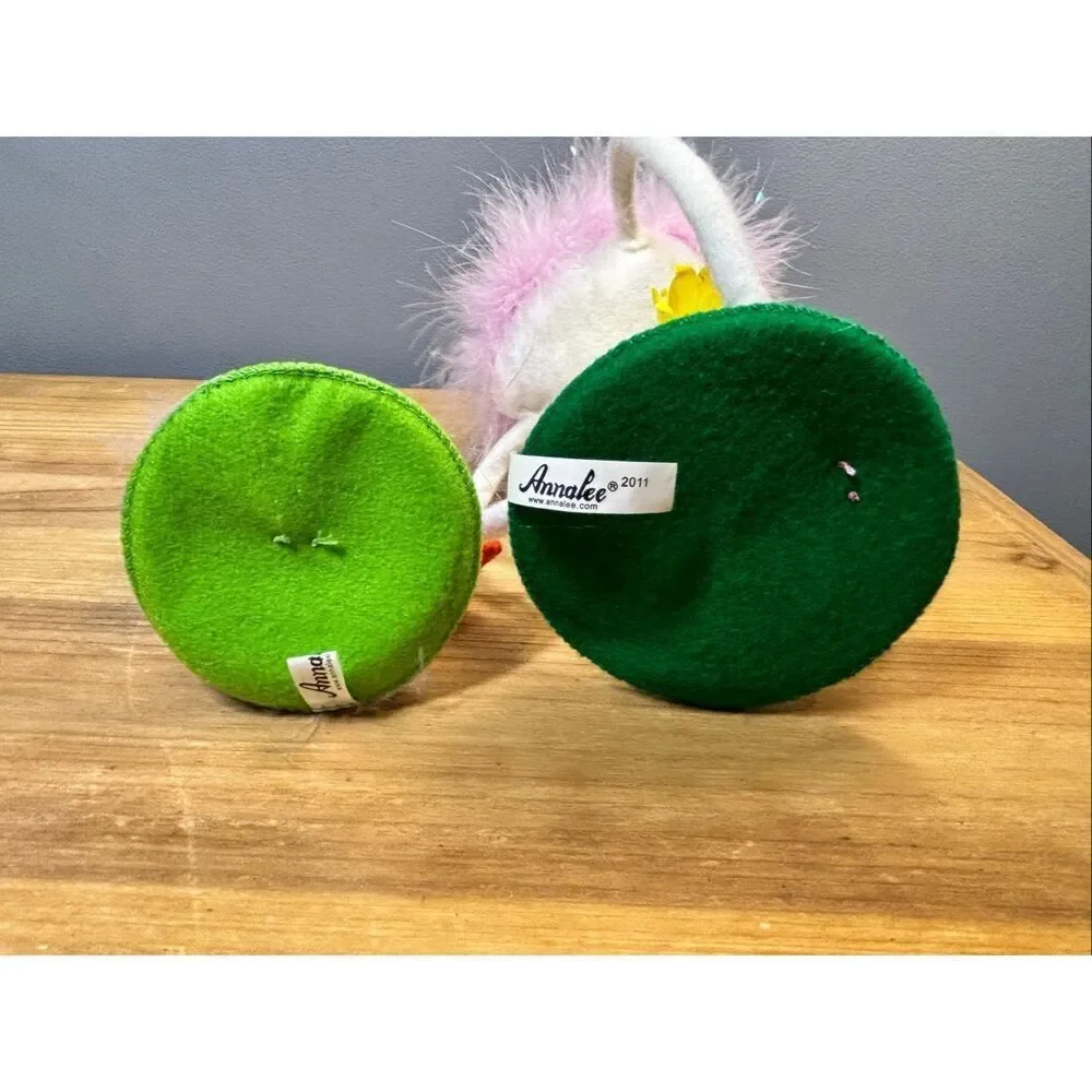Annalee Easter Ostrich and Hip-Hop Jellybean Duck